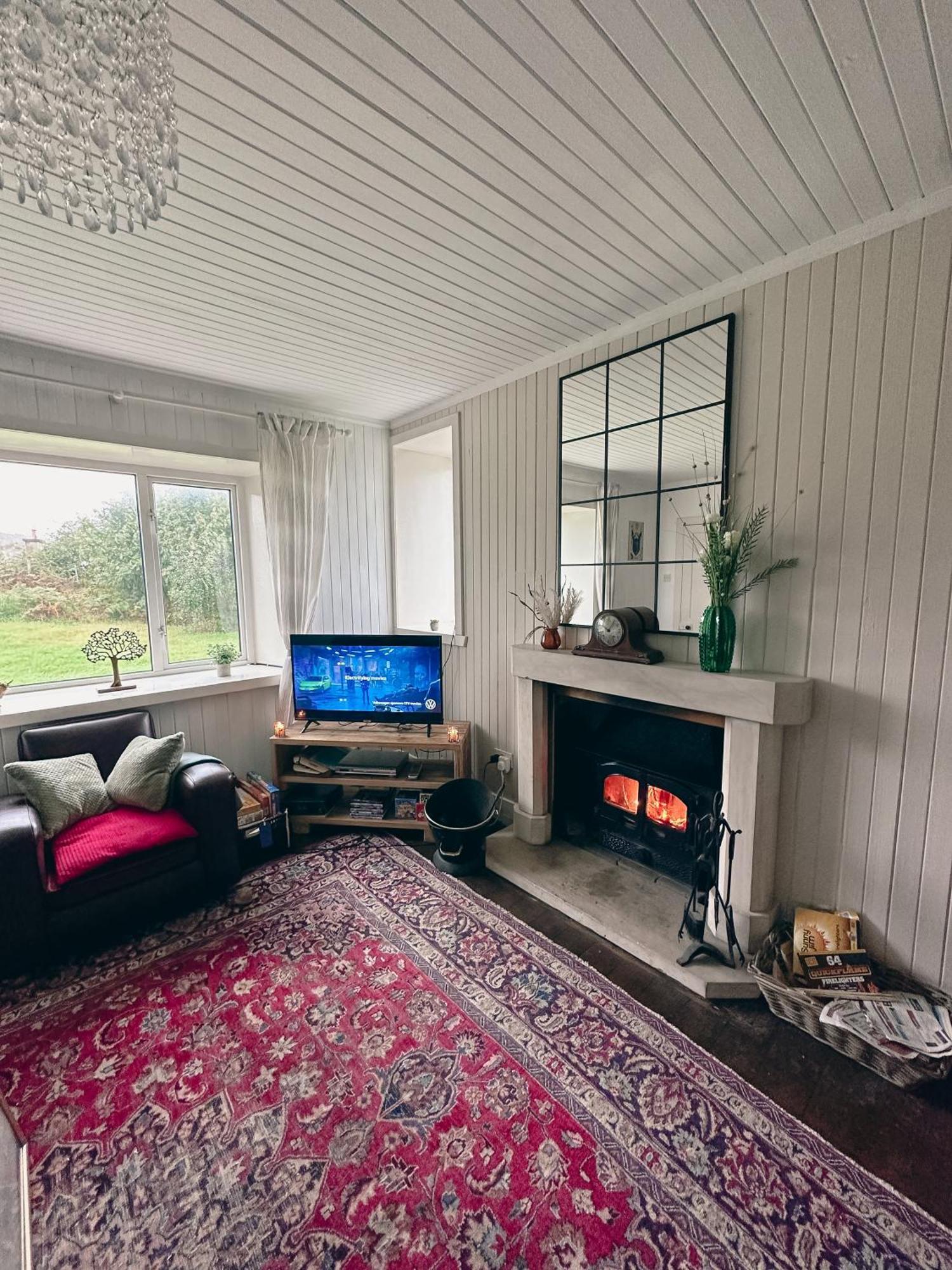 South Lochs Cottage Marvig Buitenkant foto