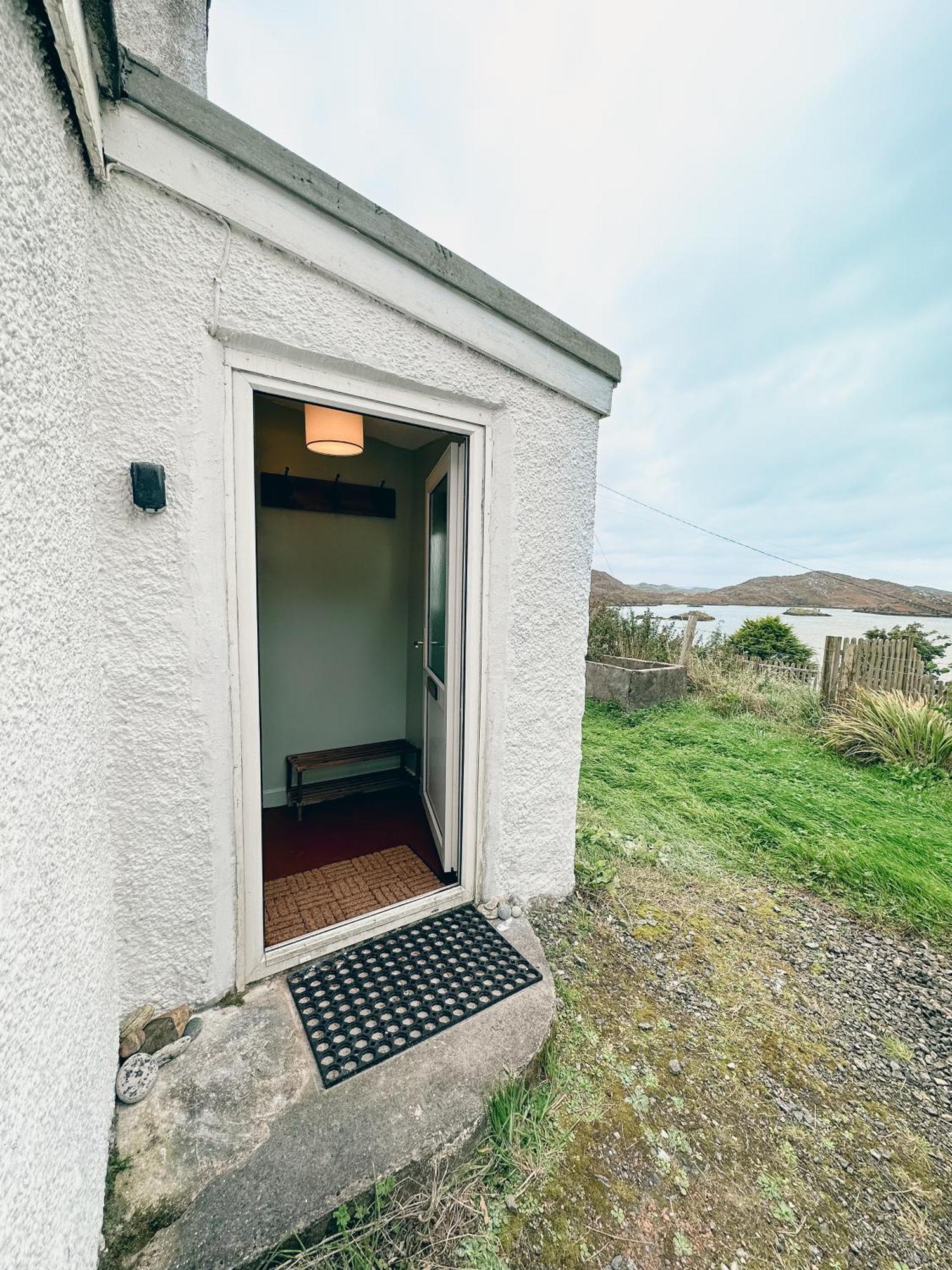 South Lochs Cottage Marvig Buitenkant foto